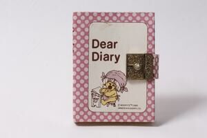 1980 Dakin The Woofits Dear Diary Vintage Notebook Locked ~ 260622-WH 1247